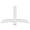 Ekena Millwork Bellingham Architectural Grade PVC Gable Bracket, 60"W x 37 1/2"H x 4"D x 6"F, 15/12 Pitch GBP060X38X0406BEL00 - alternate 5